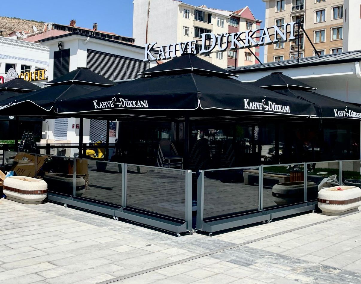Teleskopik Cafe Şemsiyesi14