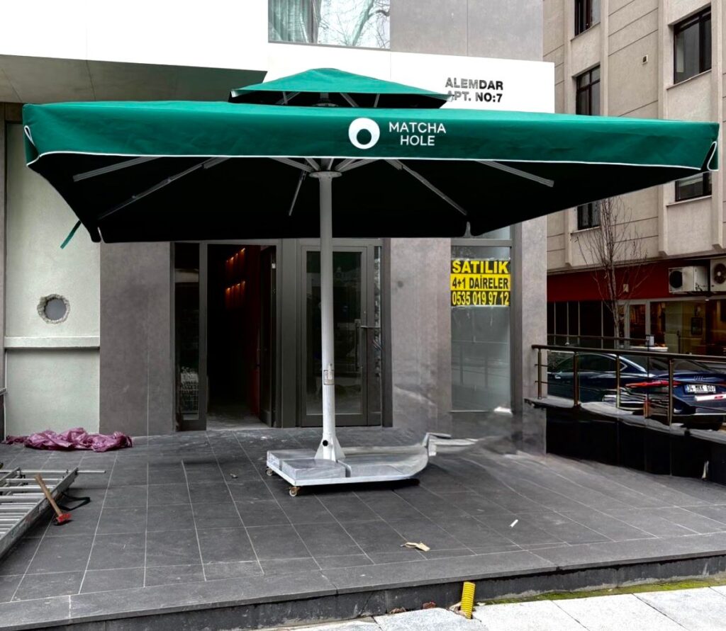 Teleskopik Cafe Şemsiyesi2