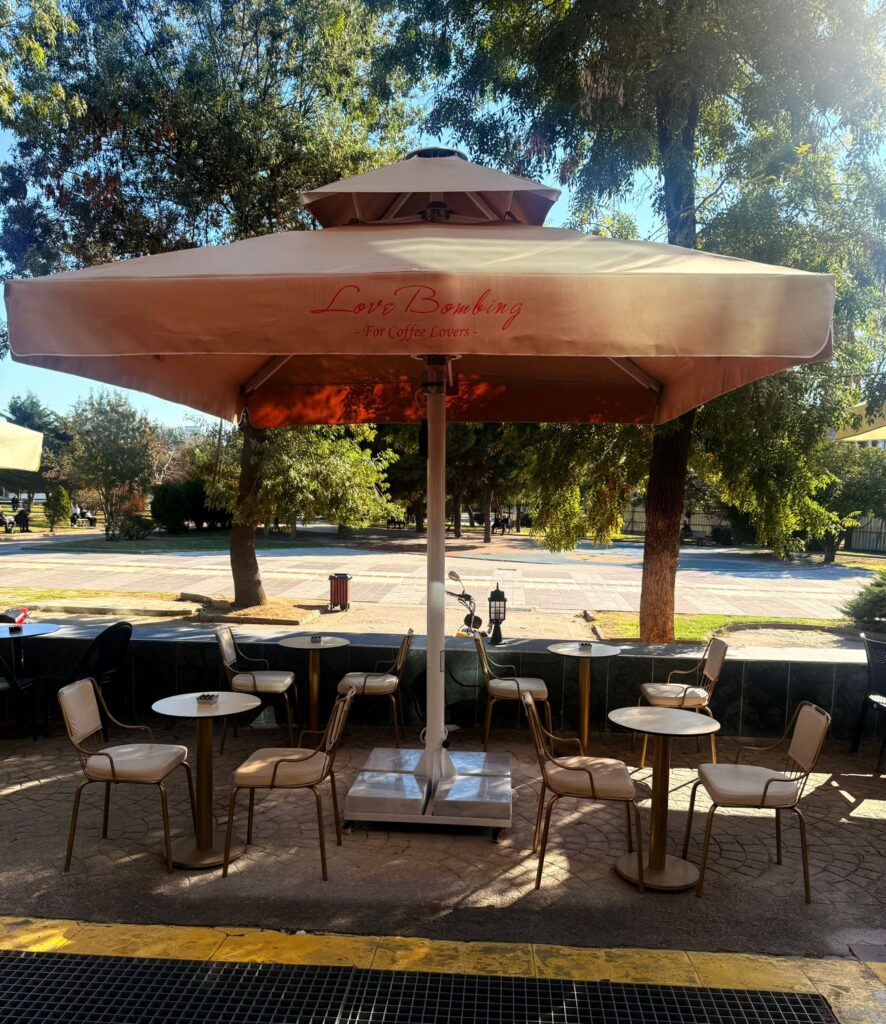 Teleskopik Cafe Şemsiyesi7