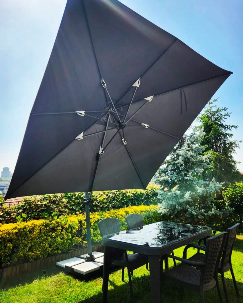 Yandan Gövdeli Cafe Şemsiyeleri1